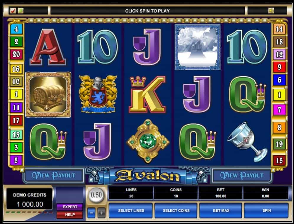 Play Avalon Slot Machine by Games Global at 7Bit Online Casino